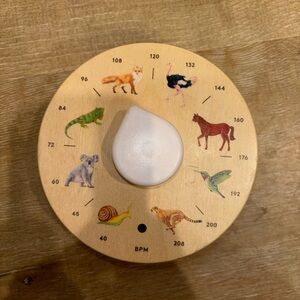 LOVEVERY Wooden Animal Metronome